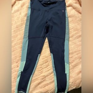 2 Pairs Athletic Leggings WITH POCKETS